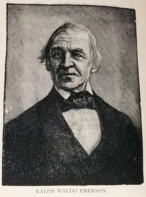 Emerson, pictured inside the book.